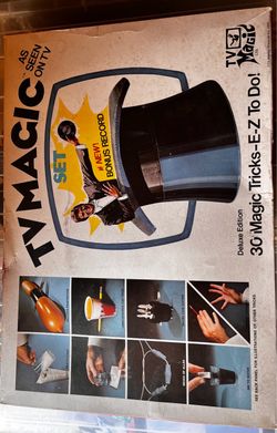 Vintage 1975 TV Magic Set – Deluxe Edition (Marshall Brodien)