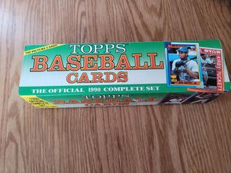 Opened Topps 1990 Baseball Cards 792 Completion Collection