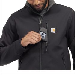 RAIN DEFENDER® RELAXED FIT HEAVYWEIGHT SOFTSHELL JACKET - 1 WARM RATING