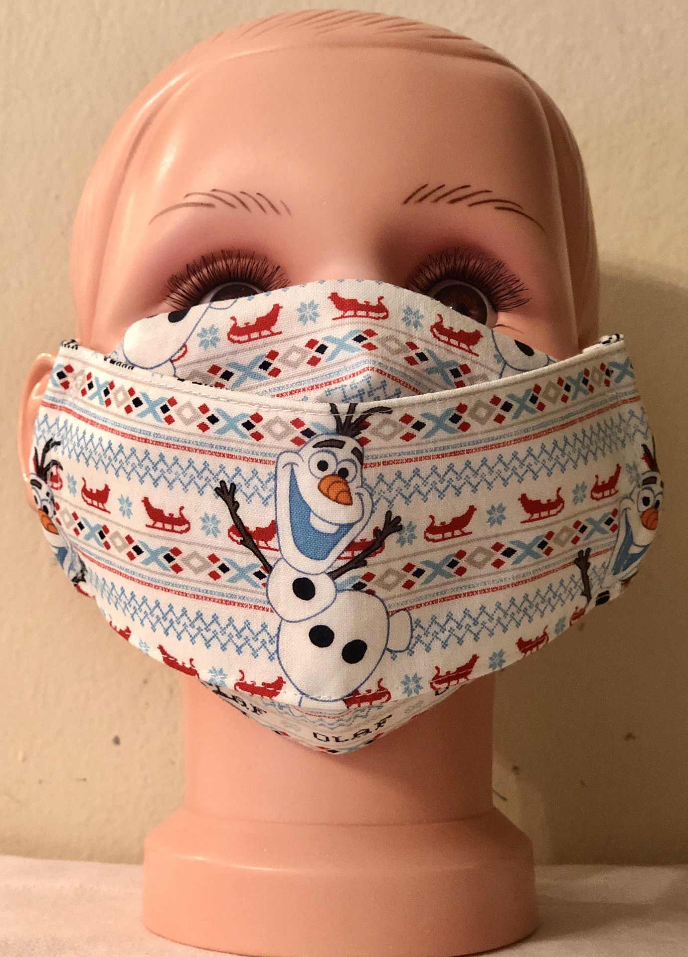 Disney Olaf Kid Size 3D Face Mask