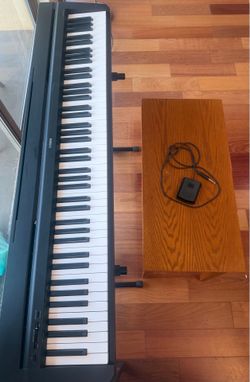 Yamaha P-45 88-Key Digital Piano + Stand + Bench (pick up at the end of July)