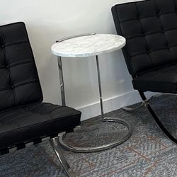 Carrara Marble side table