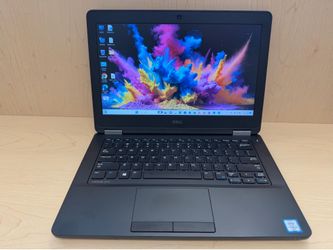 Dell Latitude E5270, Intel Core i5, 2.40 GHz, 8 GB RAM 128 GB SSD Wireless WiFi Webcam SC SD readers HDMI Bluetooth Windows 11 pro Office 2021 AC Adap