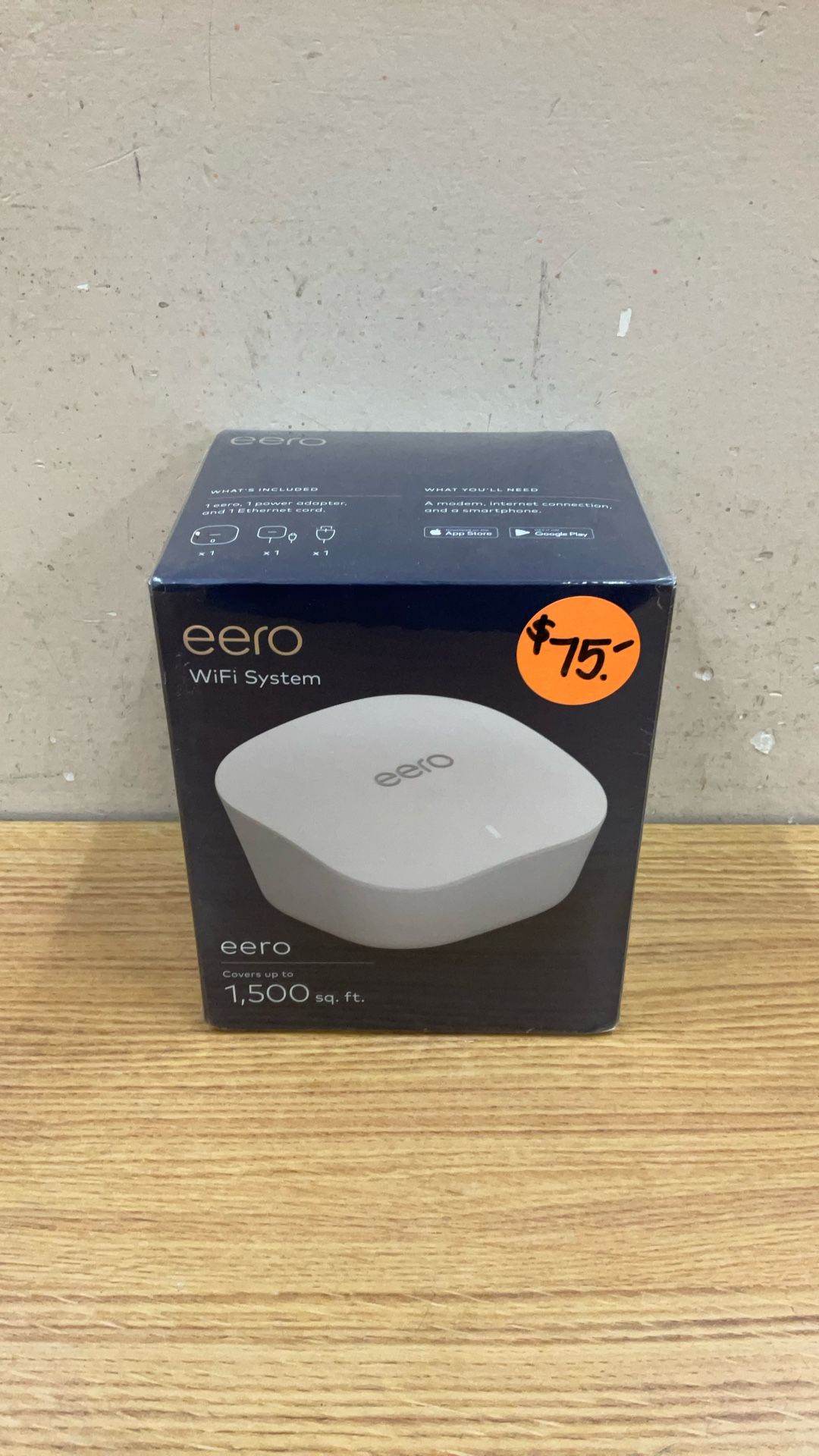 EERO WIFI SYSTEM COVERS UP TO 1500 Sq. Ft.