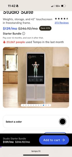 Tempo Home Gym System