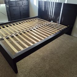 IKEA Queen Bed Frame Set