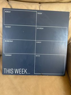 Wall weekly Planer, Chalkboard Calendar for Wall, Dry Erase Wall Calendar Whiteboard, Planning Chalk Board