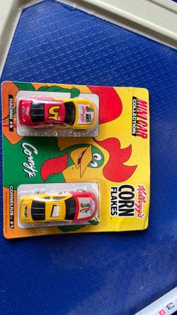 Kelloggs minicars. 2 New. Never opt