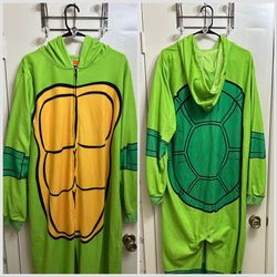 TMNT Teenage Mutant Ninja Turtles Onesie By Nickelodeon Adult Size XXL