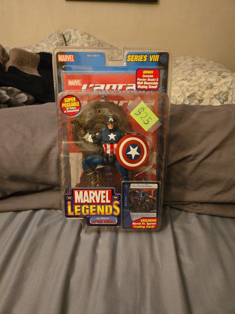 Toybiz Marvel Legends Ultimate Captain America 🇺🇸 Series Vlll.
