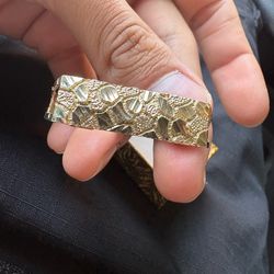 Double Ring nugget ring