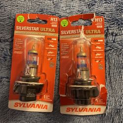 H13 SILVANIA silver star Ultra Headlight Bulbs 