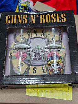 Guns N' Roses Shot Glass Set 4-pack
