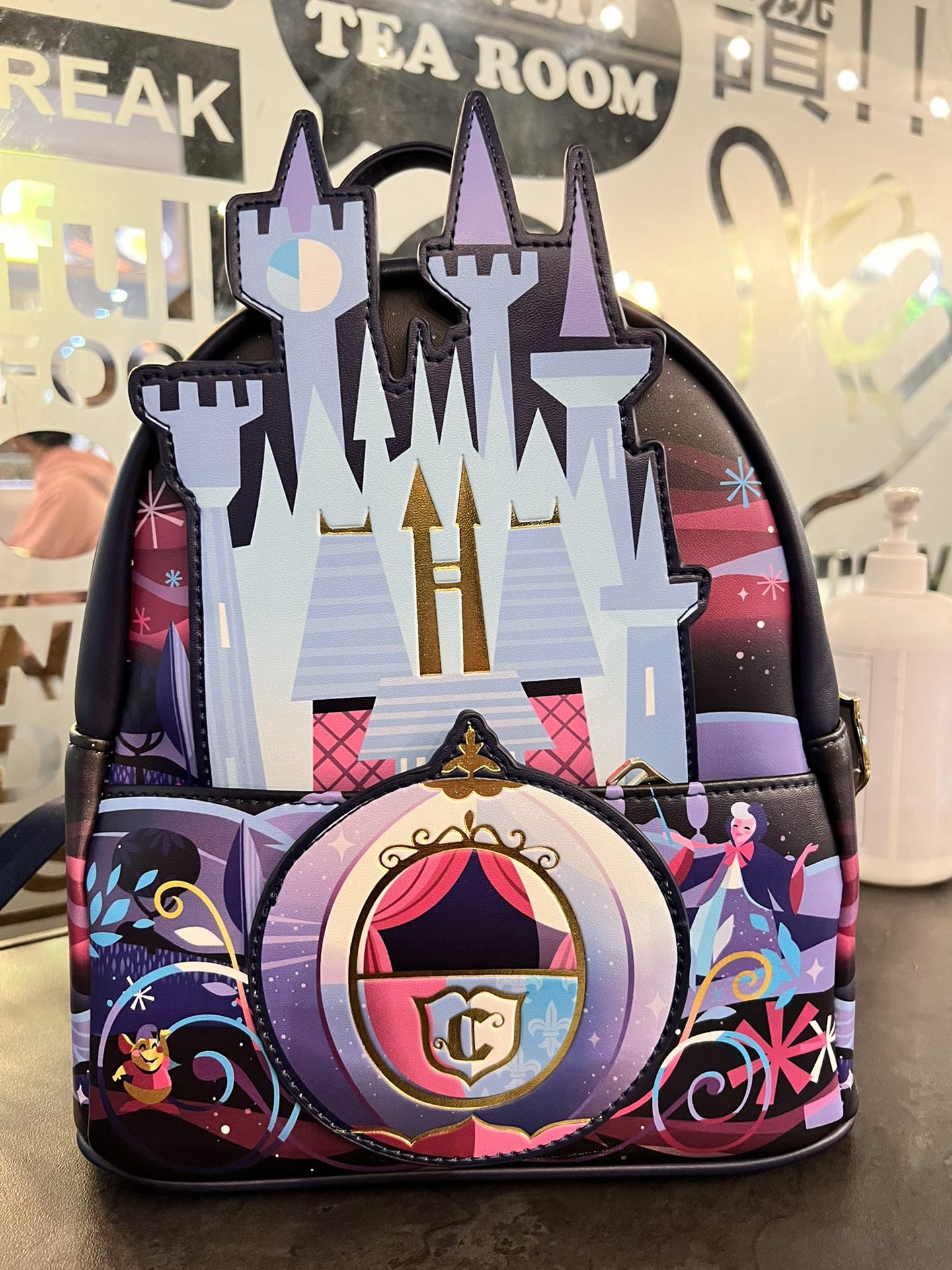 Disney Loungefly Cinderella Castle Backpack
