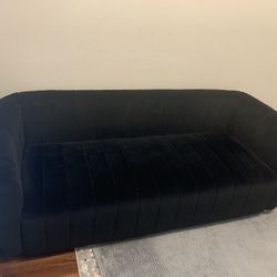 New Comfy Black Couch For Living Room 