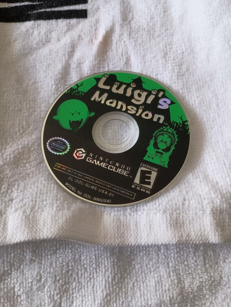 Nintendo GameCube Luigi's Mansion