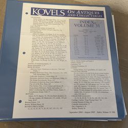 Antique Kovel Newsletters