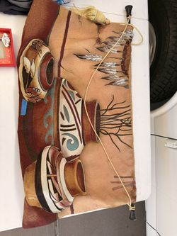 Native American  Banner Decor