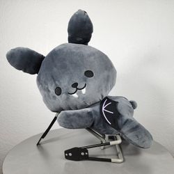 18" Fukuya Black Purple Bunpire Bunny Vampire Bedtime Plush