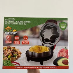10" TORTILLA BOWL MAKER