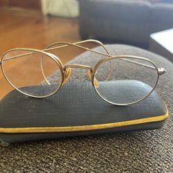 1930s Vintage Eye Glasses With Case 