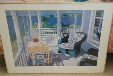 Screen porch poster
