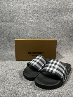 Black Burberry Sandals 🎬