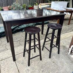 Dining Table And Stools