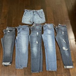 Women’s Jeans Size 10 (lot Of 6)