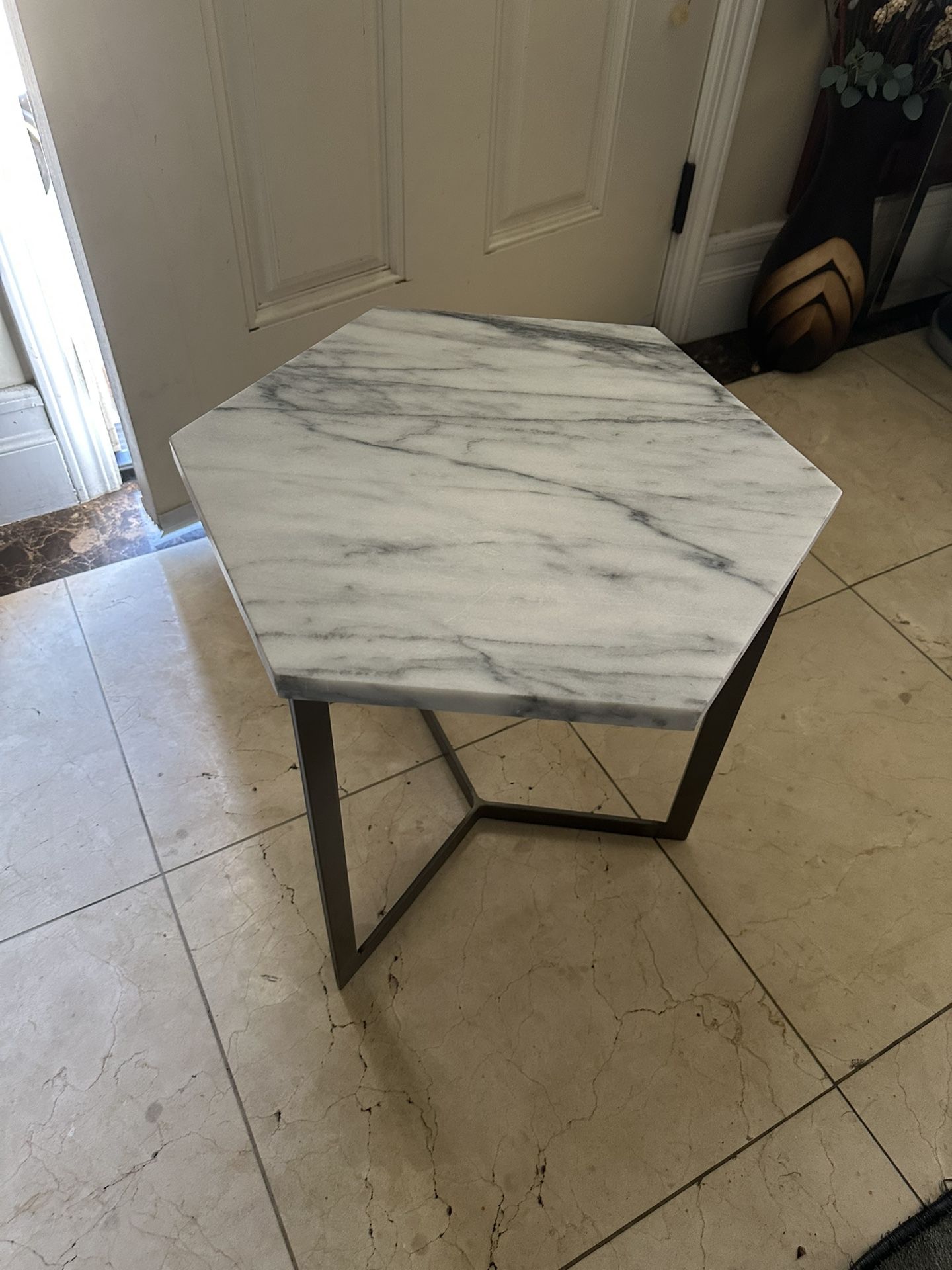4 Marble End Tables ($25 Each)