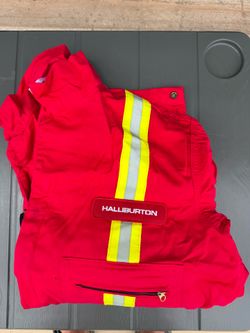 Wenaas Antiflame FR Coveralls Halliburton Size 46 Regular