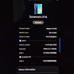 Samsung A 16 5 G From Metro Pcs 
