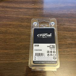 New! Crucial 32GB DDR4-2666 sodimm