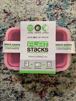Flat Stacks Storage Container