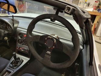 Miata Steering Wheel Hook Sun Visor Delete 