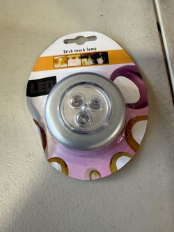 LED Battery-Powered Wireless Night Light Stick Tap Touch Lamp