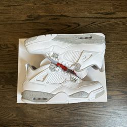 Jordan 4 White Oreo Size 12M