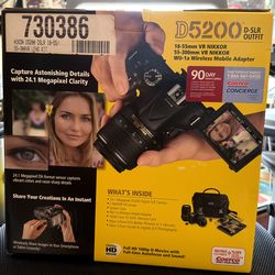 Nikon D5200 Bundle - Open Box - Never Used