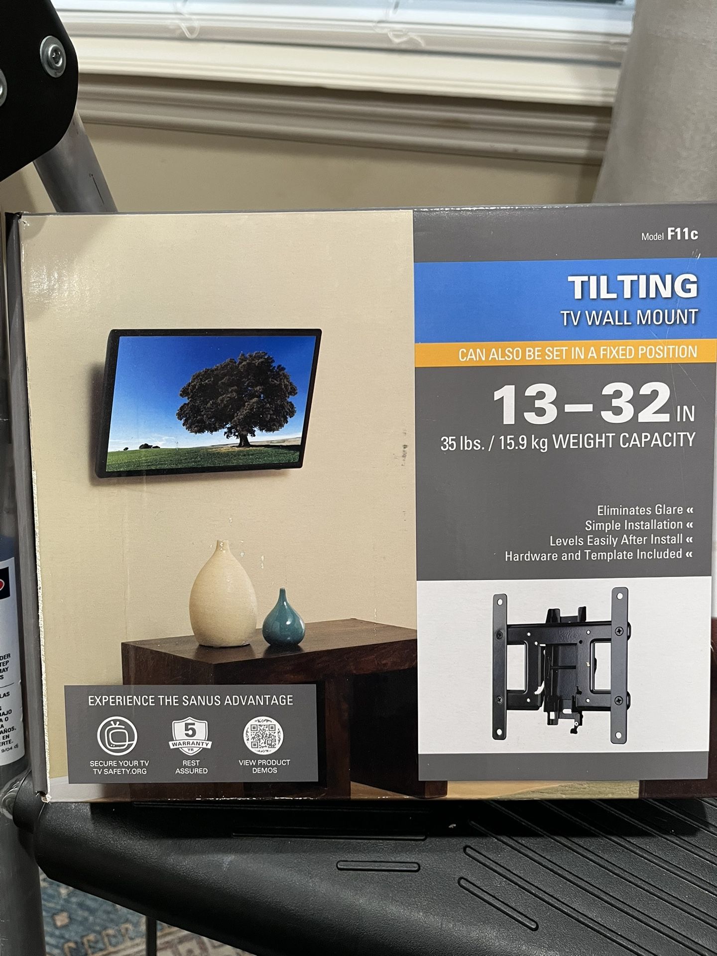 Tilting TV Wall Mound Never Used 