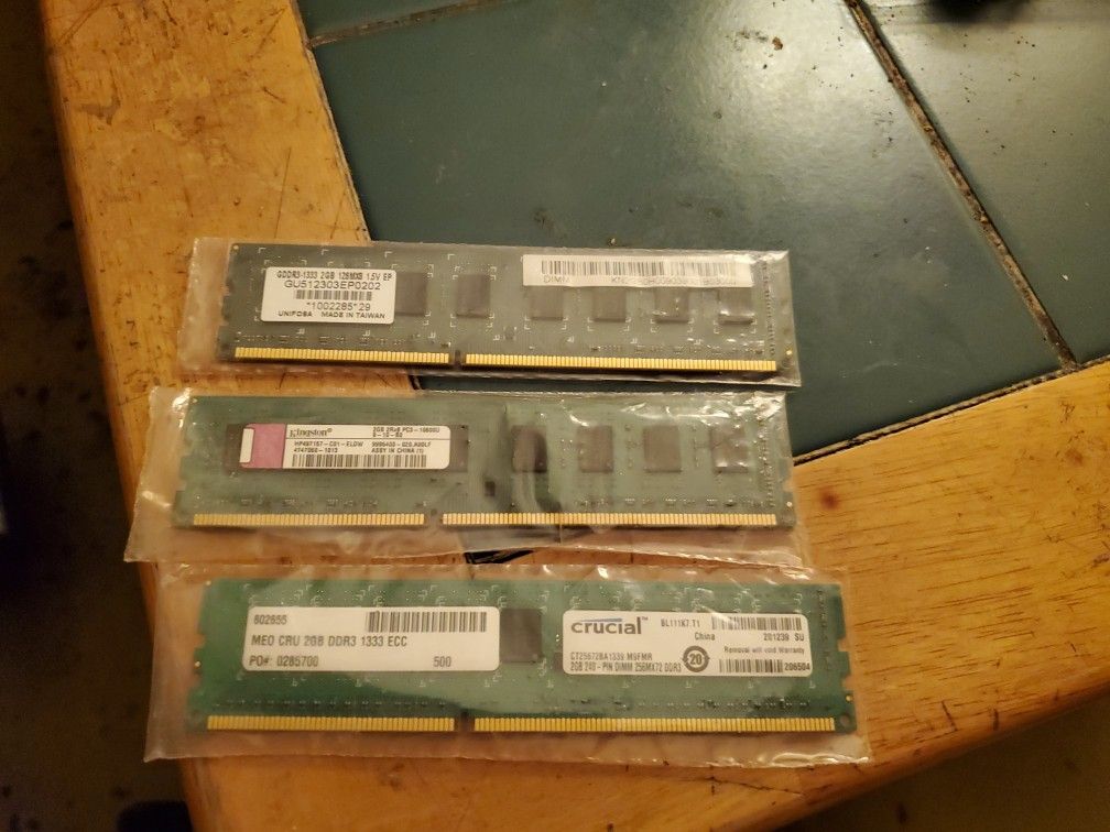2g Ddr3 Ram New In Plastic