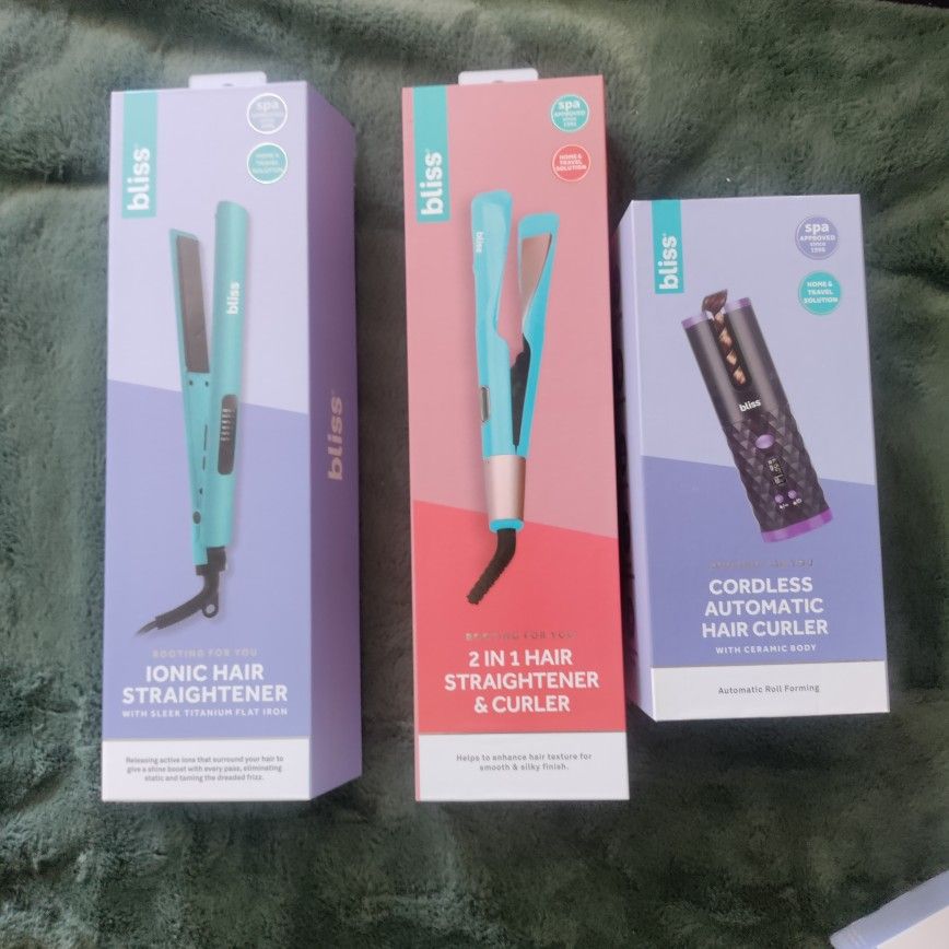 Bliss Straightener/ Curler