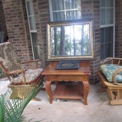 Selling this furniture as a bundle: Unique, Vintage, and Antique items. Cleaning Out My Shade!!!