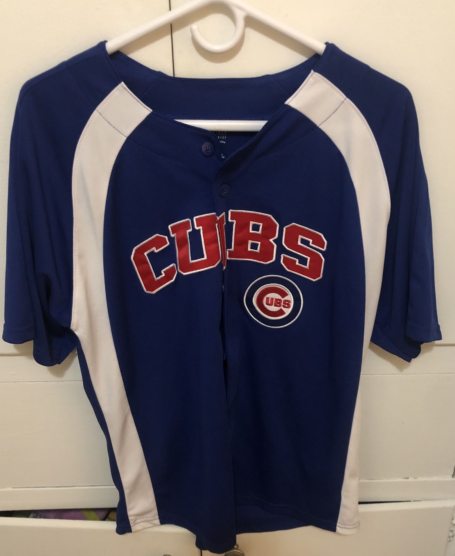 Chicago Cubs BOYS Size Large 14/16 Jersey