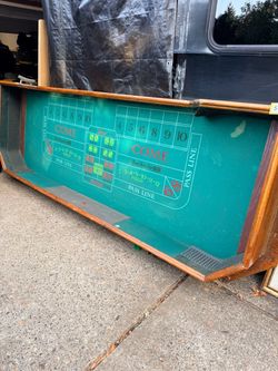 12 ft Crap table
