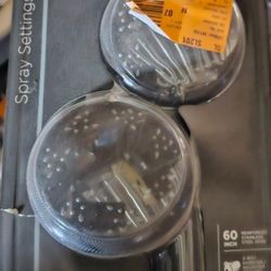 Glacier Bay Dual Shower Heads In Matte Black