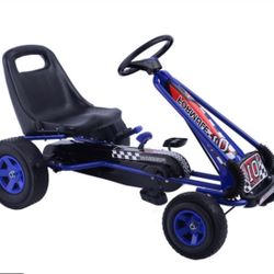 4 Wheels Kids Ride On Pedal Powered Bike Go Kart Racer Car Outdoor Play Toy