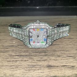 Moissanite Diamond Watch VVS . Best Quality