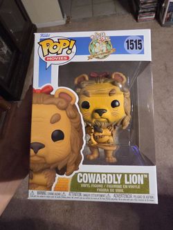 Funko Pop! Vinyl Cowardly Lion #1515 The Wizard of Oz 85th Anniversary Figure
Brand new
Pickup in Inverness florida 34450