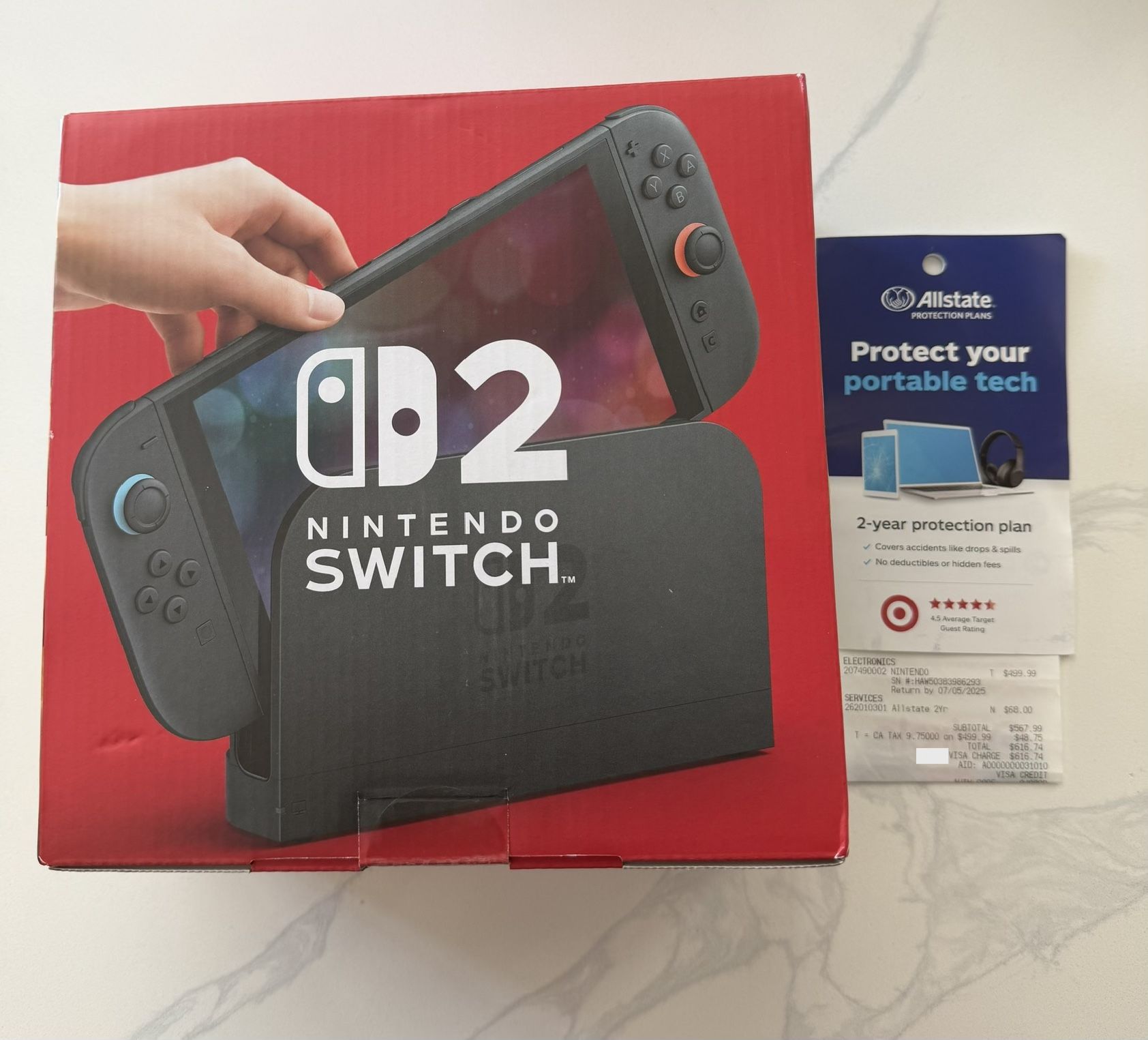 Nintendo Switch 2 Console + Mario Kart World Bundle