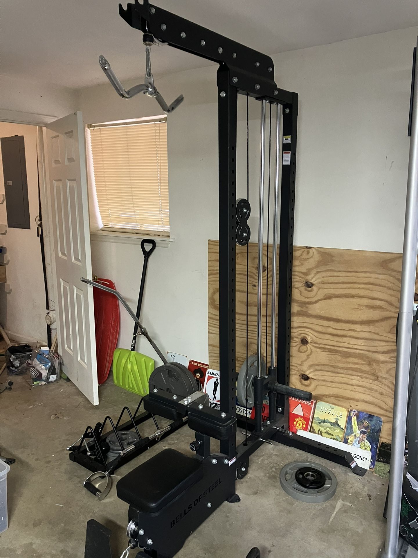 Bells of Steel Plate Loaded Lat Pulldown and Low Row